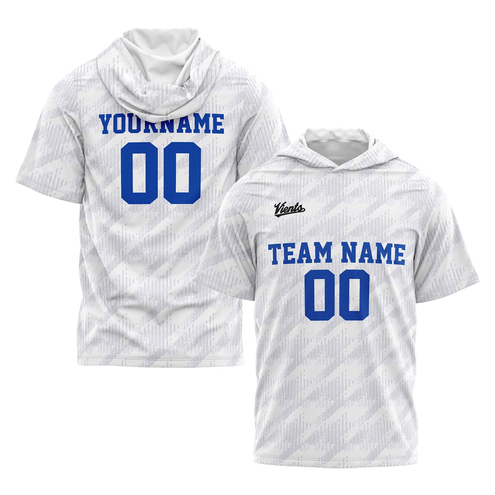Custom White Sleeve Hoodies for Men Women Shirts with Hoods Printed Name Logo enthsush
