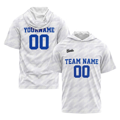 Custom White Sleeve Hoodies for Men Women Shirts with Hoods Printed Name Logo enthsush