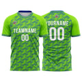 Custom Soccer Jerseys for Men Women Personalized Soccer Uniforms for Adult and Kid Green-Blue enthsush