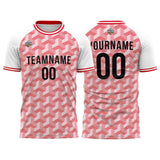 Custom Soccer Jerseys for Men Women Personalized Soccer Uniforms for Adult and Kid Red-White