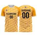 Custom Soccer Jerseys for Men Women Personalized Soccer Uniforms for Adult and Kid Orange-White enthsush