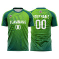 Custom Soccer Jerseys for Men Women Personalized Soccer Uniforms for Adult and Kid Green enthsush