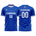 Custom Soccer Jerseys for Men Women Personalized Soccer Uniforms for Adult and Kid Royal-White enthsush