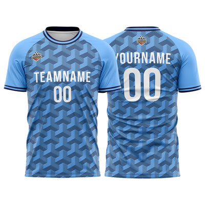 Custom Soccer Jerseys for Men Women Personalized Soccer Uniforms for Adult and Kid Blue-Navy enthsush