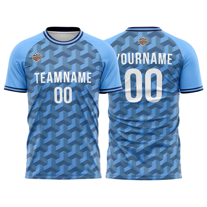 Custom Soccer Jerseys for Men Women Personalized Soccer Uniforms for Adult and Kid Blue-Navy