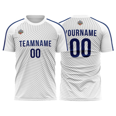 Custom Soccer Jerseys for Men Women Personalized Soccer Uniforms for Adult and Kid White-Gray enthsush
