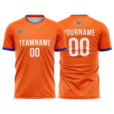 Custom Soccer Jerseys for Men Women Personalized Soccer Uniforms for Adult and Kid Orange