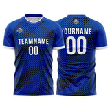 Custom Soccer Jerseys for Men Women Personalized Soccer Uniforms for Adult and Kid Royal-White