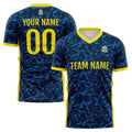 Custom Soccer Jerseys for Men Women Personalized Soccer Uniforms for Adult and Kid Navy enthsush