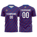 Custom Soccer Jerseys for Men Women Personalized Soccer Uniforms for Adult and Kid Royal-Red enthsush