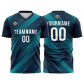 Custom Soccer Jerseys for Men Women Personalized Soccer Uniforms for Adult and Kid Green-White enthsush