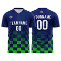 Custom Soccer Jerseys for Men Women Personalized Soccer Uniforms for Adult and Kid Royal-Green enthsush