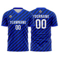 Custom Soccer Jerseys for Men Women Personalized Soccer Uniforms for Adult and Kid Royal-White enthsush