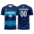 Custom Soccer Jerseys for Men Women Personalized Soccer Uniforms for Adult and Kid Navy-Teal enthsush