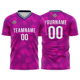Custom Soccer Jerseys for Men Women Personalized Soccer Uniforms for Adult and Kid Pink-Navy