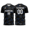 Custom Soccer Jerseys for Men Women Personalized Soccer Uniforms for Adult and Kid Black enthsush