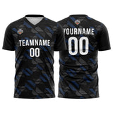 Custom Soccer Jerseys for Men Women Personalized Soccer Uniforms for Adult and Kid Black
