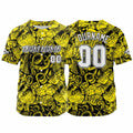 Custom Baseball Uniforms High-Quality for Adult Kids Optimized for Performance Seabed-Yellow enthsush
