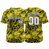 Custom Baseball Uniforms High-Quality for Adult Kids Optimized for Performance Seabed-Yellow