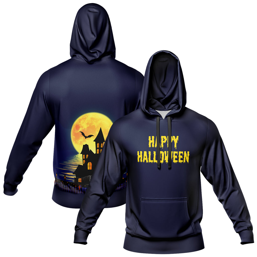 Custom Sweatshirt Hoodie Add Text and Design Personalized Halloween Hooded Sweatshirt enthsush