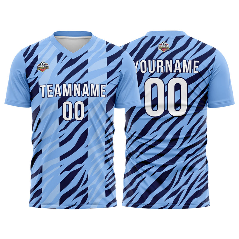 Custom Soccer Jerseys for Men Women Personalized Soccer Uniforms for Adult and Kid Blue-Navy