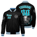 Custom Varsity Jacket Letterman jacket for Men, Women and Youth Light Blue enthsush