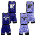 Custom Royal Reversible Basketball Suit for Adults and Kids Personalized Jersey enthsush
