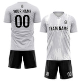Custom Soccer Jerseys for Men Women Personalized Soccer Uniforms for Adult and Kid Gray
