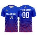 Custom Soccer Jerseys for Men Women Personalized Soccer Uniforms for Adult and Kid Royal-Red enthsush