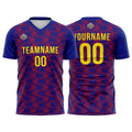Custom Soccer Jerseys for Men Women Personalized Soccer Uniforms for Adult and Kid Royal-Red enthsush