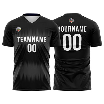 Custom Soccer Jerseys for Men Women Personalized Soccer Uniforms for Adult and Kid Black-Gray enthsush