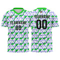Custom Soccer Jerseys for Men Women Personalized Soccer Uniforms for Adult and Kid Neon Green enthsush