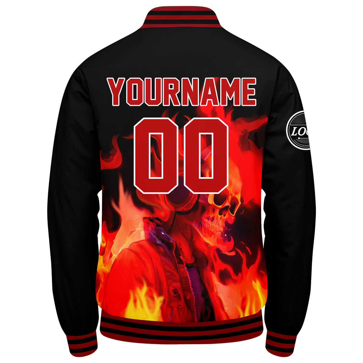 Custom Varsity Jacket Letterman jacket for Men, Women and Youth Black enthsush