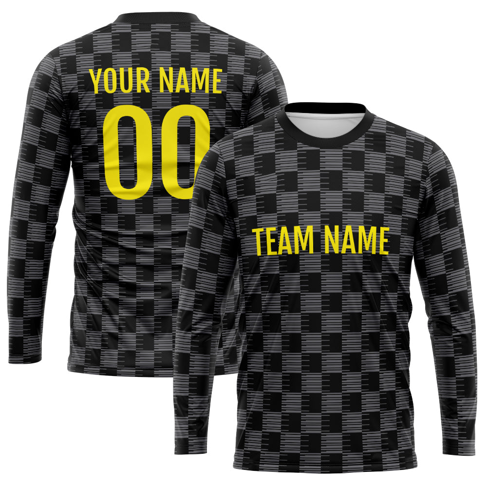 Custom Basketball Soccer Football Shooting Long T-Shirt for Adults and Kids Black-Gray enthsush