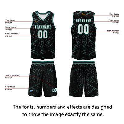 Custom Grass Green Basketball Jersey Uniform Suit Printed Your Logo Name Number enthsush