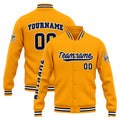 Custom Varsity Jacket Letterman jacket for Men, Women and Youth Orange enthsush