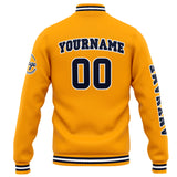 Custom Varsity Jacket Letterman jacket for Men, Women and Youth Orange