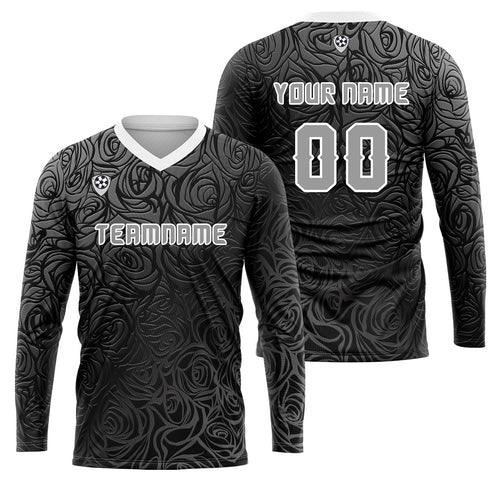 Custom Ash Basketball Soccer Football Shooting Long T-Shirt for Adults and Kids enthsush