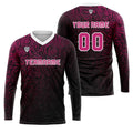 Custom Rose Basketball Soccer Football Shooting Long T-Shirt for Adults and Kids enthsush
