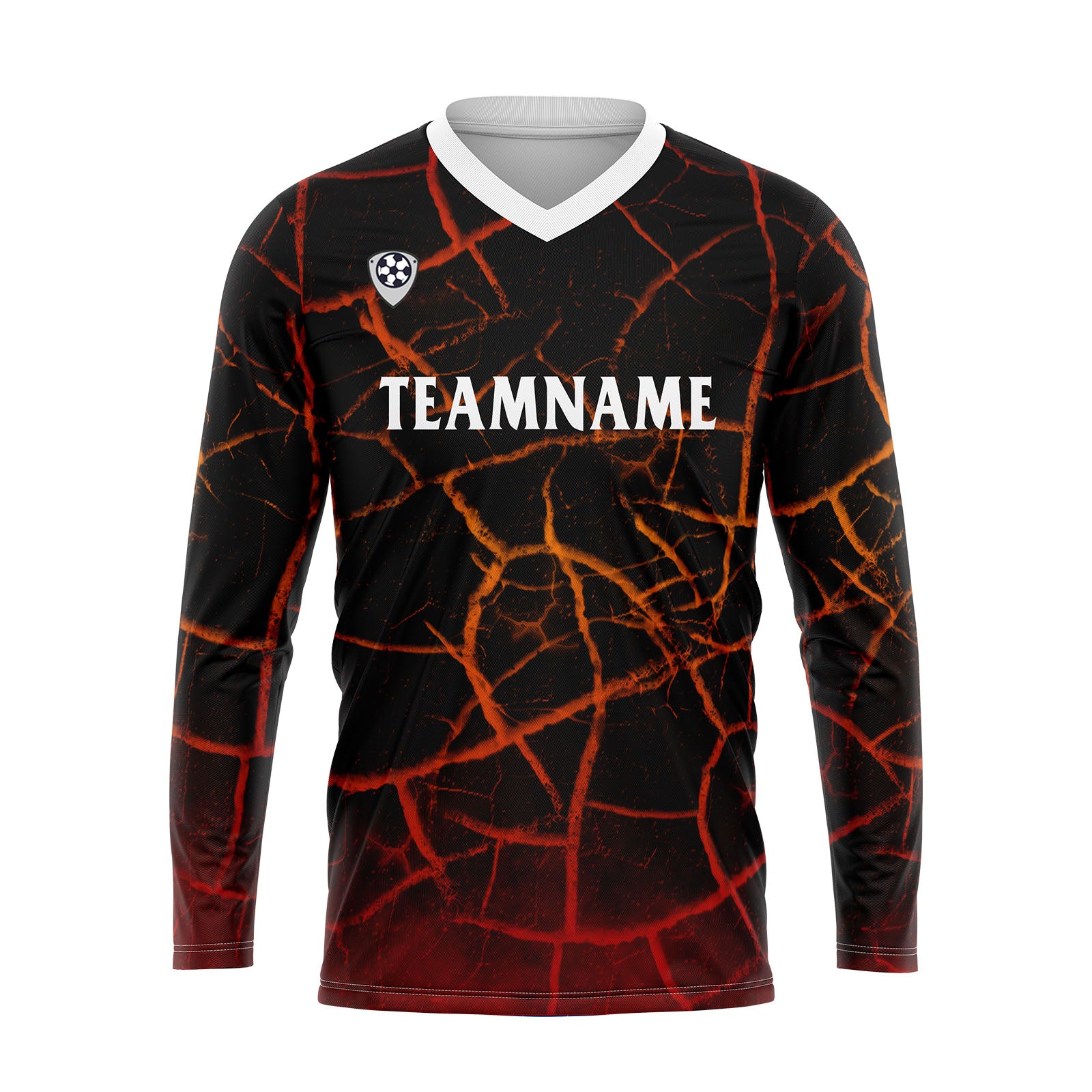 Custom Red Basketball Soccer Football Shooting Long T-Shirt for Adults and Kids enthsush