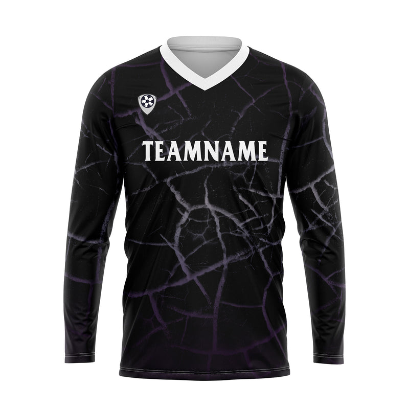 Custom Purple Basketball Soccer Football Shooting Long T-Shirt for Adults and Kids