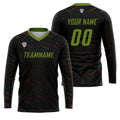 Custom Orange Olive Green Basketball Soccer Football Shooting Long T-Shirt for Adults and Kids enthsush