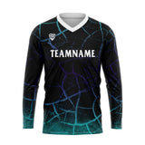 Custom Green Basketball Soccer Football Shooting Long T-Shirt for Adults and Kids