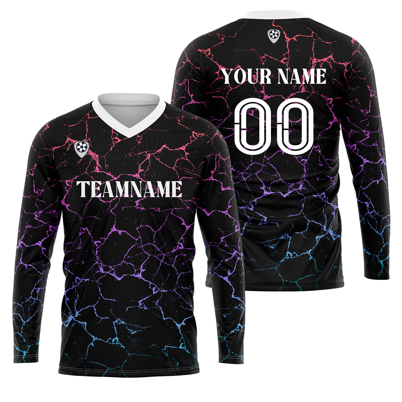 Custom Black White Pink Basketball Soccer Football Shooting Long T-Shirt for Adults and Kids enthsush