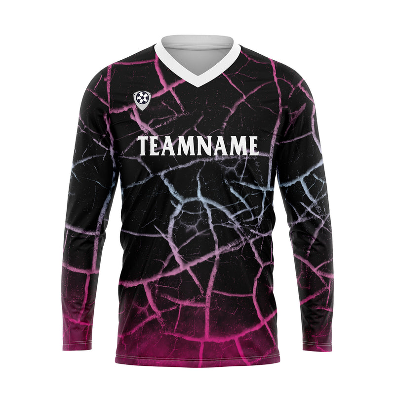 Custom Rose Basketball Soccer Football Shooting Long T-Shirt for Adults and Kids