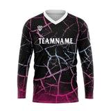 Custom Rose Basketball Soccer Football Shooting Long T-Shirt for Adults and Kids