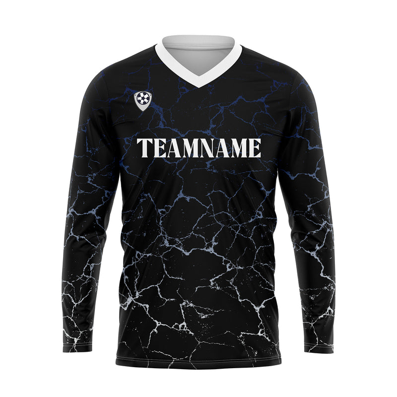 Custom Black White Basketball Soccer Football Shooting Long T-Shirt for Adults and Kids