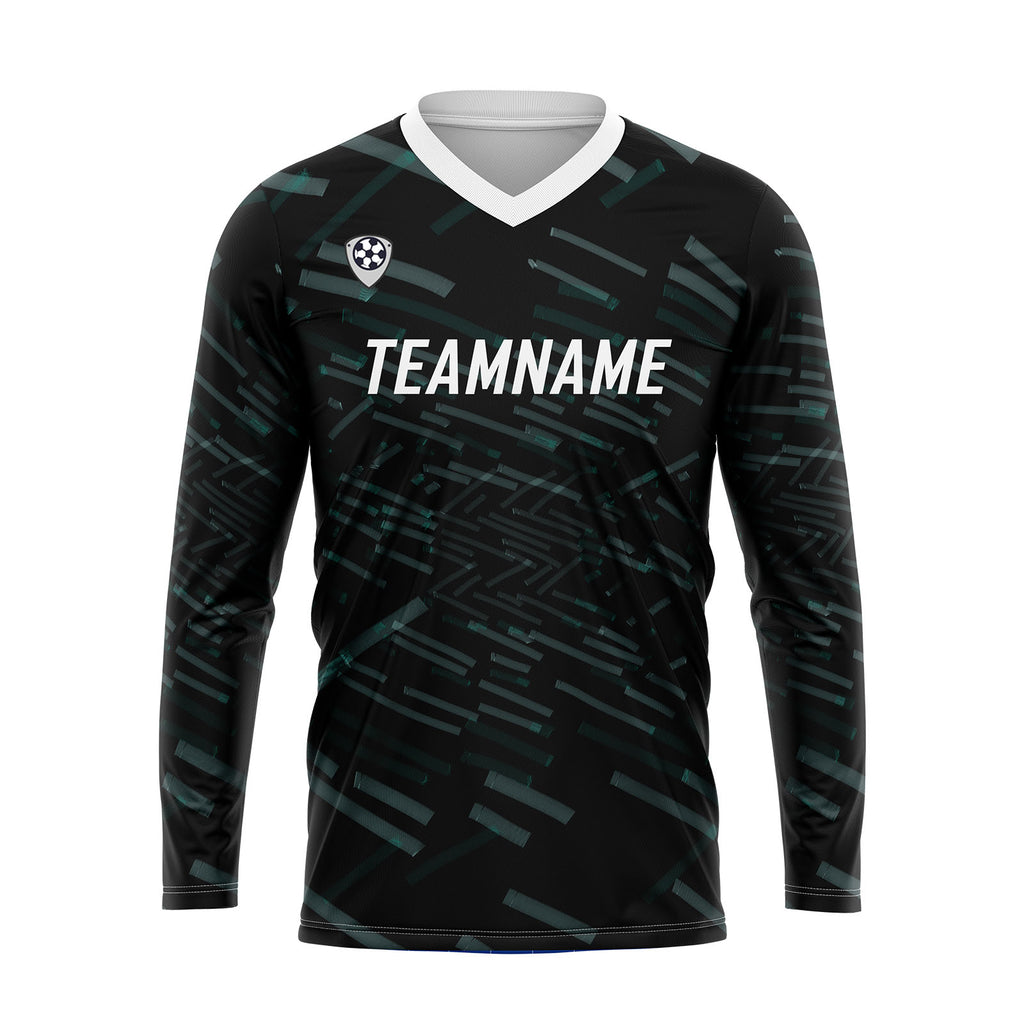 Custom Green White Basketball Soccer Football Shooting Long T-Shirt for Adults and Kids enthsush