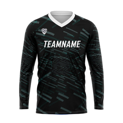 Custom Green White Basketball Soccer Football Shooting Long T-Shirt for Adults and Kids enthsush