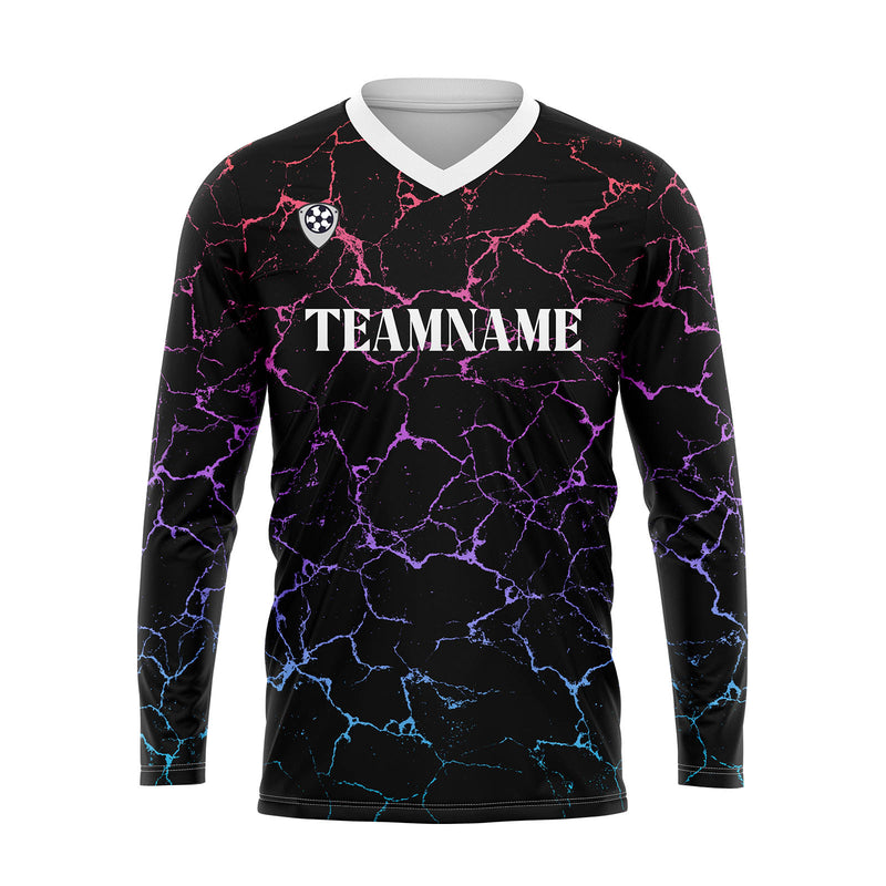 Custom Black White Pink Basketball Soccer Football Shooting Long T-Shirt for Adults and Kids